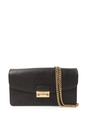 Furla chain-link shoulder bag - Black