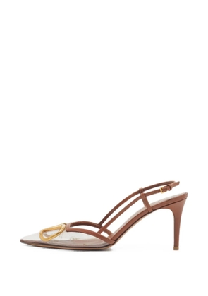 Valentino Garavani Pre-Owned VLogo slingback pumps - White