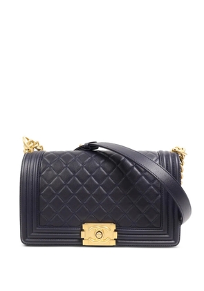CHANEL Pre-Owned CC Boy 25 chain shoulder bag - Blue