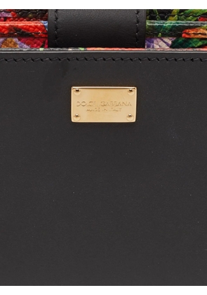 Dolce & Gabbana Pre-Owned French zip-around leather wallet - Black