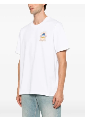 Casablanca graphic-print T-shirt - White