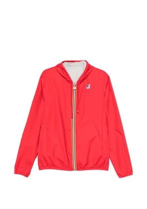 K-Way hooded zip-up jacket - Red