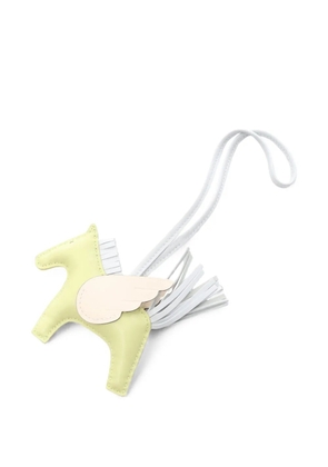 Hermès Pre-Owned 2022 Rodeo Pegasus PM bag charm - Yellow
