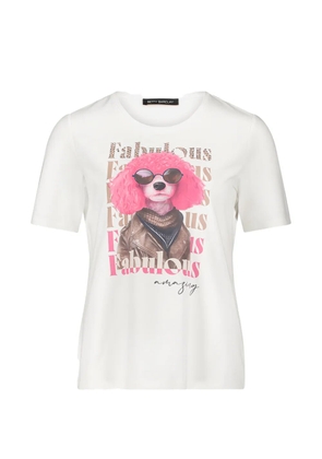 Betty Barclay graphic-print crew-neck T-shirt - White