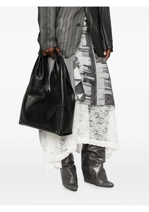 MM6 Maison Margiela leather shoulder bag - Black
