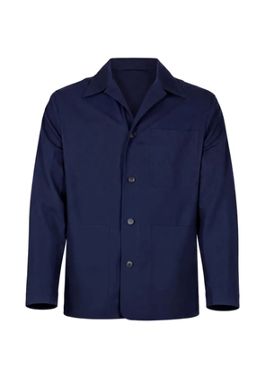 Manuel Ritz buttoned pocket shirt - Blue