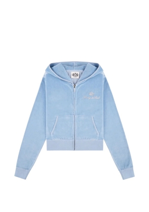 Juicy Couture x S&R zip-up hoodie - Blue