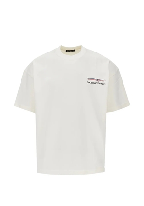 COLE BUXTON Sport logo-print T-shirt - Neutrals