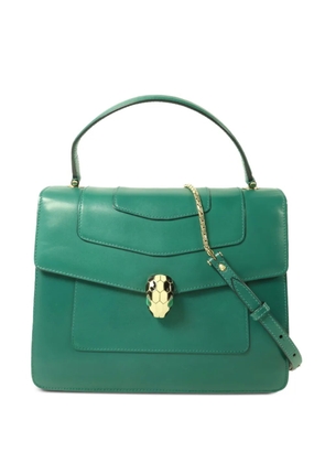 Bvlgari Pre-Owned Serpenti Forever shoulder bag - Green