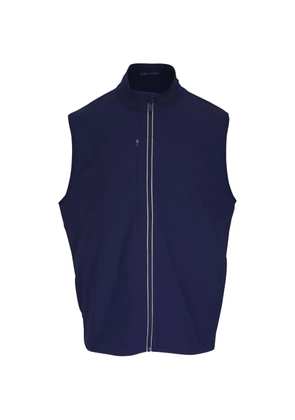 GREYSON zip-up gilet - Blue