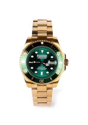Pleasures Anytime 42 mm watch - Green