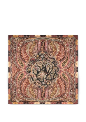 ETRO printed shawl - Red