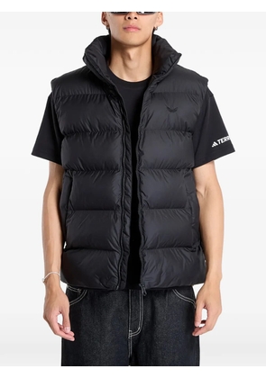 adidas tonal puffer vest - Black