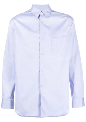 Comme Des Garçons Shirt Shape 2 oxford shirt - Blue