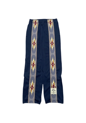 KAPITAL Kochi Jersey track pants - Blue