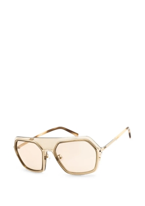 MCM geometric-frame sunglasses - Neutrals