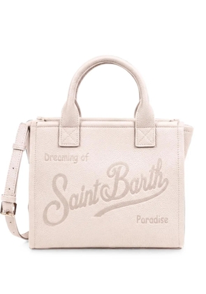MC2 Saint Barth medium Vanity leather tote bag - Neutrals