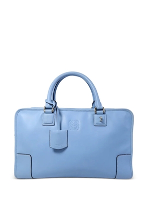 Loewe Pre-Owned Amazona leather tote bag - Blue