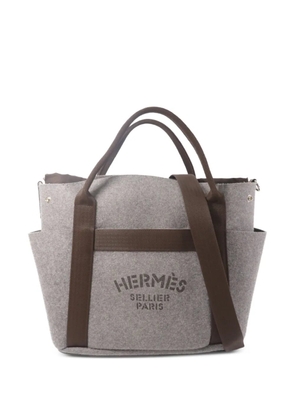 Hermès Pre-Owned Sellier Grooming tote bag - Grey