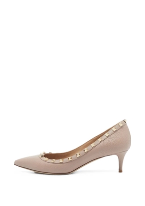 Valentino Garavani Pre-Owned Rockstud pointed toe pumps - Neutrals