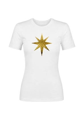 Madison.Maison x On/Off Eye of Horus star-print T-shirt - White