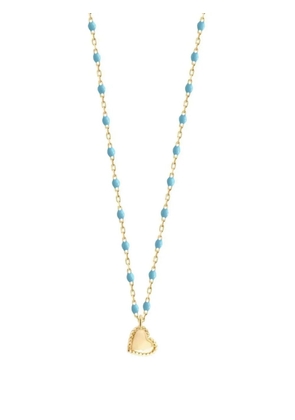 Gigi Clozeau 18K yellow gold Lucky Heart beaded necklace