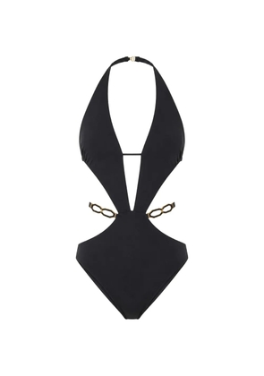 Gottex Pearl cut-out chain-link swimsuit - Black