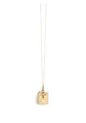 MONICA RICH KOSANN She Is Fierce diamond necklace - Gold