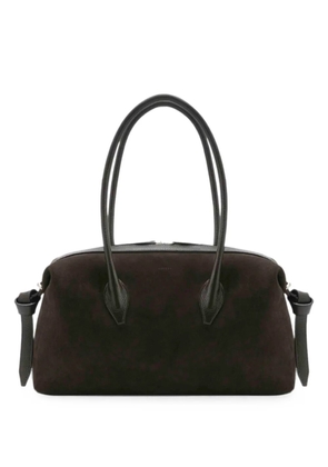 Yuzefi Brioche suede tote bag - Brown