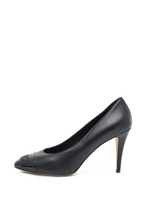 CHANEL Pre-Owned CC cap-toe pumps - Black