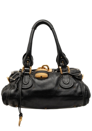 Chloé Pre-Owned 2009 Leather Paddington handbag - Black