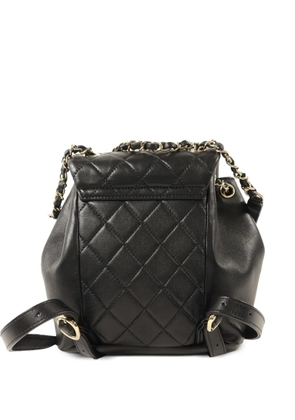 CHANEL Pre-Owned Duma CC turn-lock backpack - Black