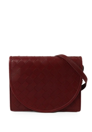 Bottega Veneta Pre-Owned Intrecciato shoulder bag - Red