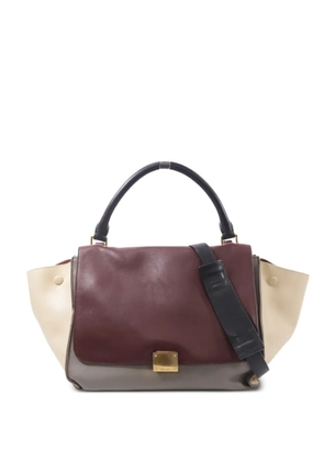Celine Pre-Owned Trapeze two-way calfskin tote bag - Red