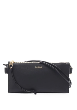 Loewe Pre-Owned Hoya Pouch shoulder bag - Black