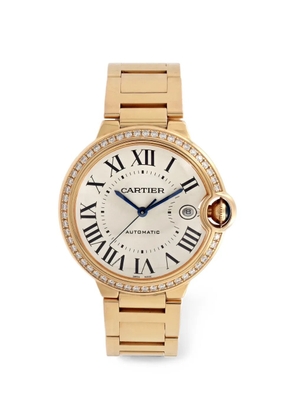 Cartier Ballon Bleu diamond 40mm watch - Silver