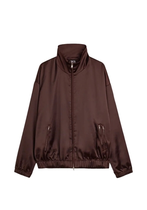 adidas Y-3 satin jacket - Brown