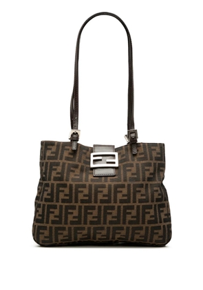 Fendi Pre-Owned 2000-2010 Zucca Canvas shoulder bag - Brown