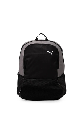 PUMA logo-print panelled backpack - Black