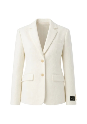 MSGM jacquard-effect blazer - Neutrals