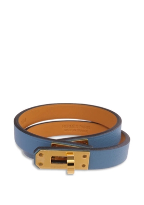 Hermès Pre-Owned mini Kelly Double Tour bracelet - Blue