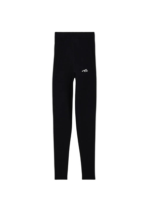 Balenciaga TechWear ribbed leggings - Black