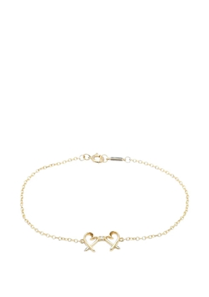 Tiffany & Co Eyewear 2010s Double Loving Heart diamond bracelet - Gold
