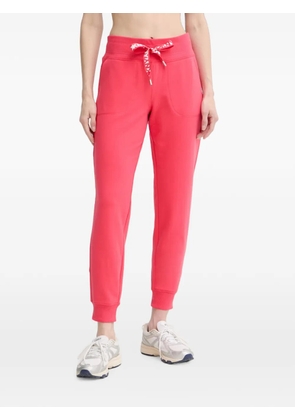 DKNY logo-drawstring track pants - Pink