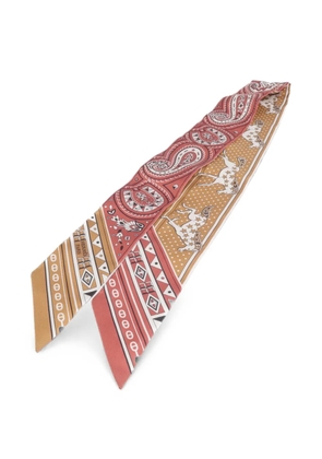Hermès Pre-Owned silk scarf - Pink