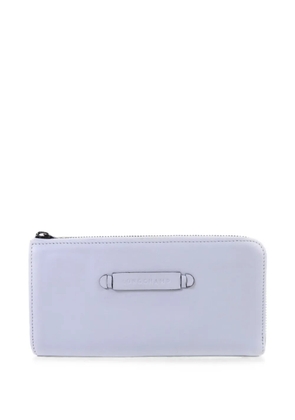 Longchamp leather long wallet - Blue