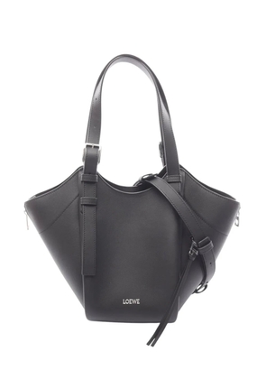 Loewe Pre-Owned 2010-2026 Leather Hammock Flip Bag satchel - Black