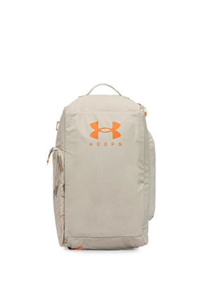 Under Armour camo-print logo-print holdall - Neutrals