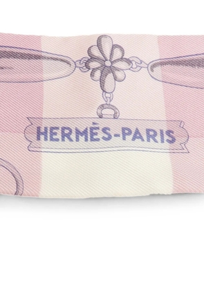 Hermès Pre-Owned silk scarf - Pink
