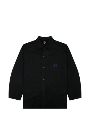 Needles Reversed Sateen Coverall shirt jacket - Black